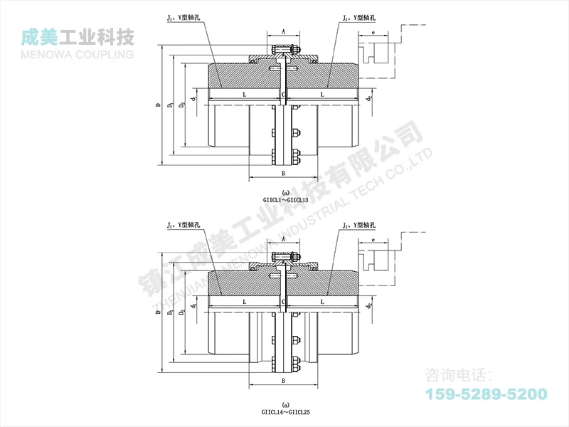 GIICL Drum Gear Coupling