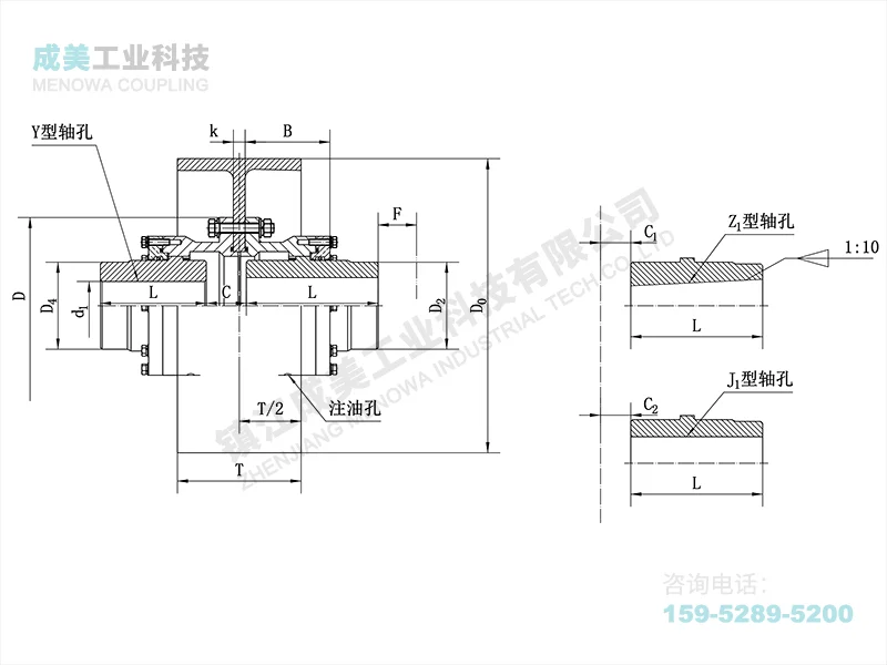 WGZ Drum Gear Coupling